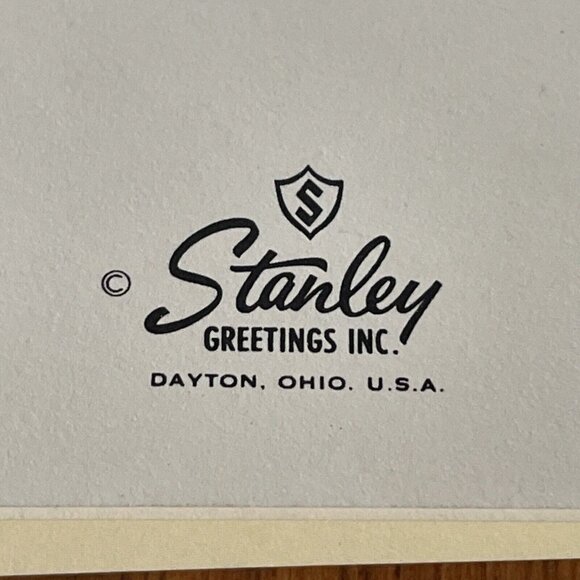 Vtg Stanley Birds Spring Happy Easter Mother Embossed Greeting Card - Picture 9 of 10